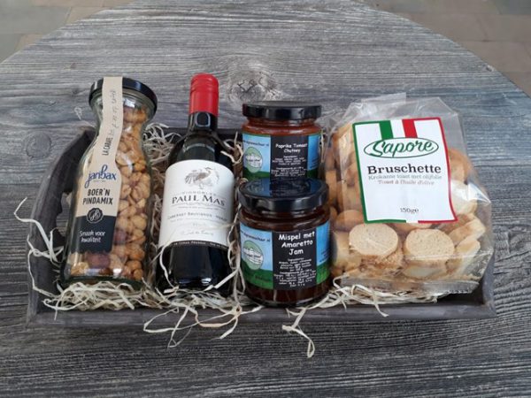 Tray van hout